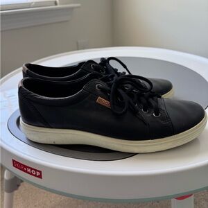 Ecco Men's Soft Leather Sneakers